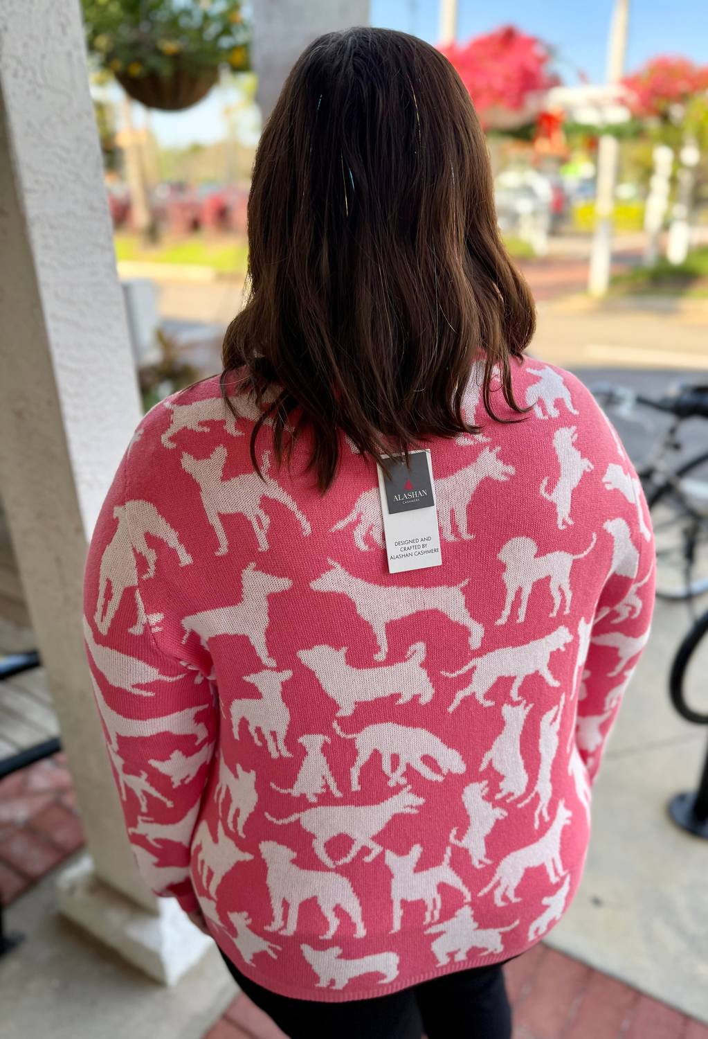 Alashan Cashmere - Dogs Crewneck Sweater