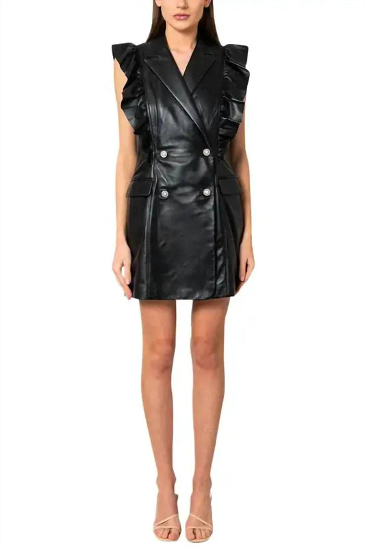 Custommade - Kobane Leather Dress