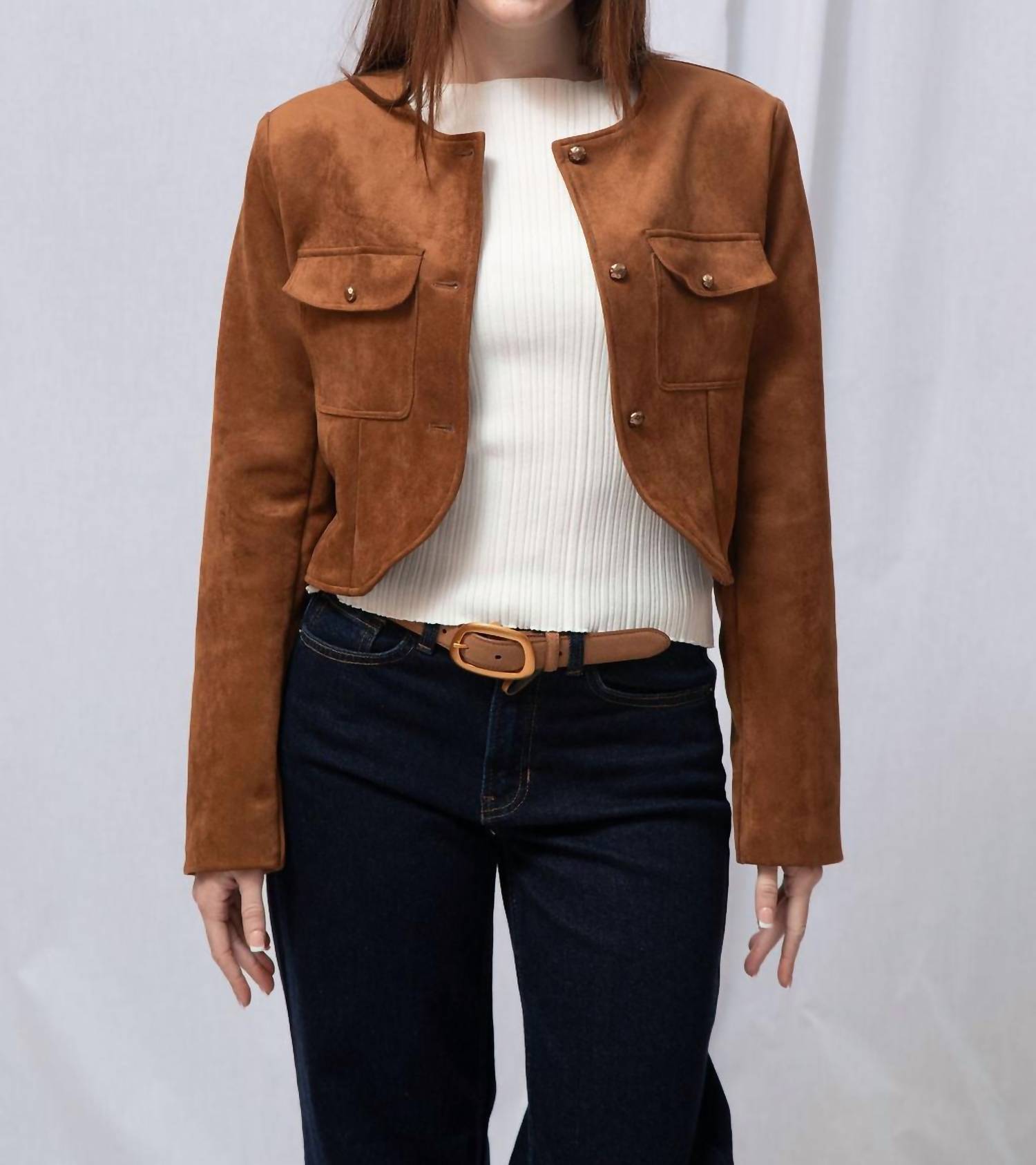 Elle Grey - Amelia Crop Jacket