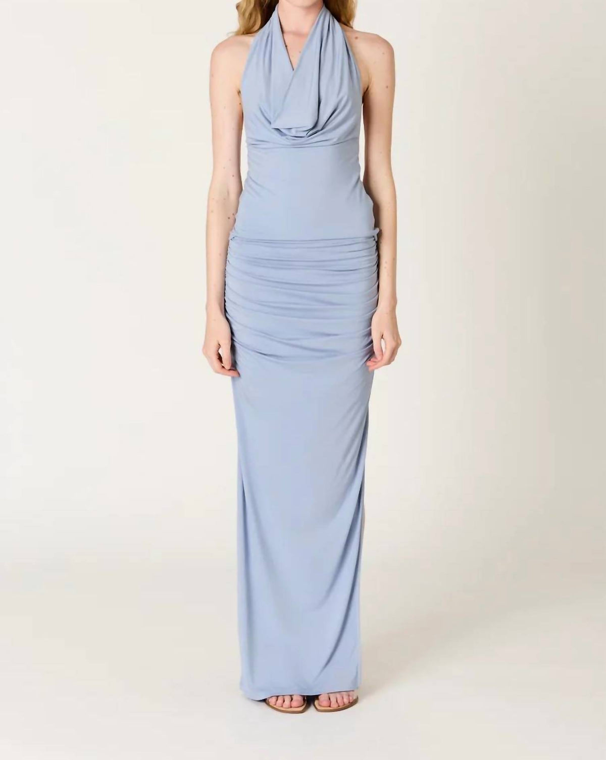 Nia - Selena Ruched Maxi Skirt