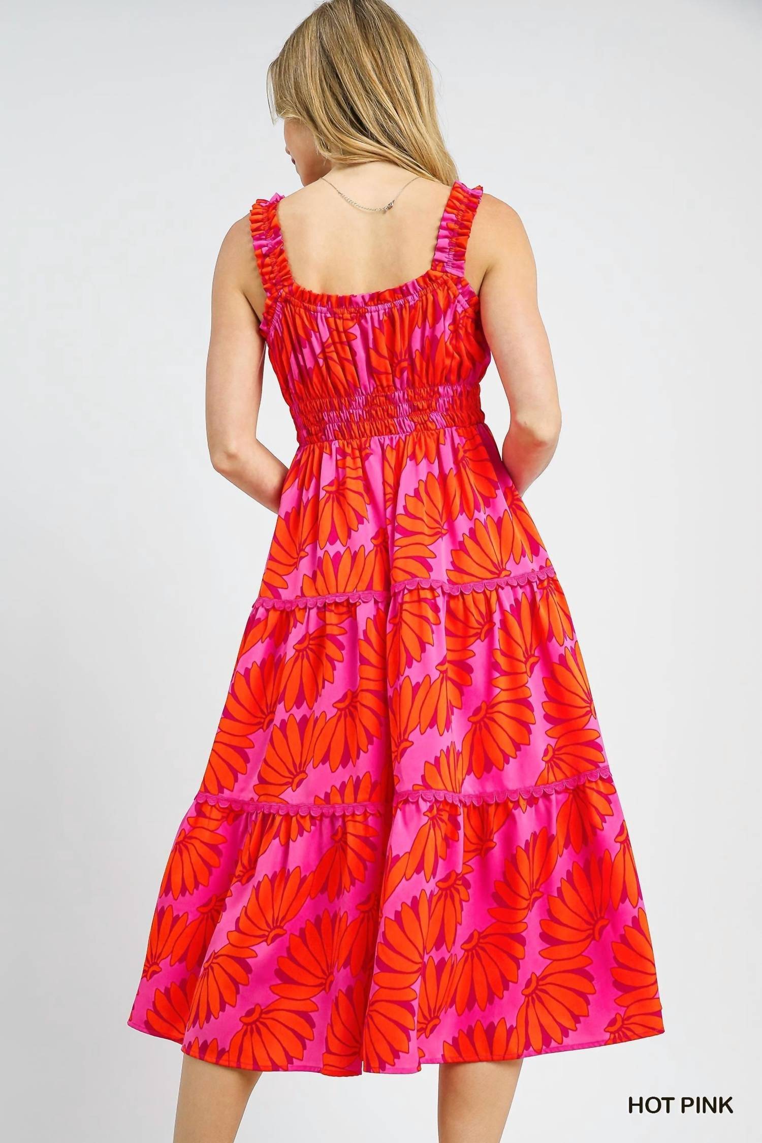 Umgee - Tropical Midi Dress