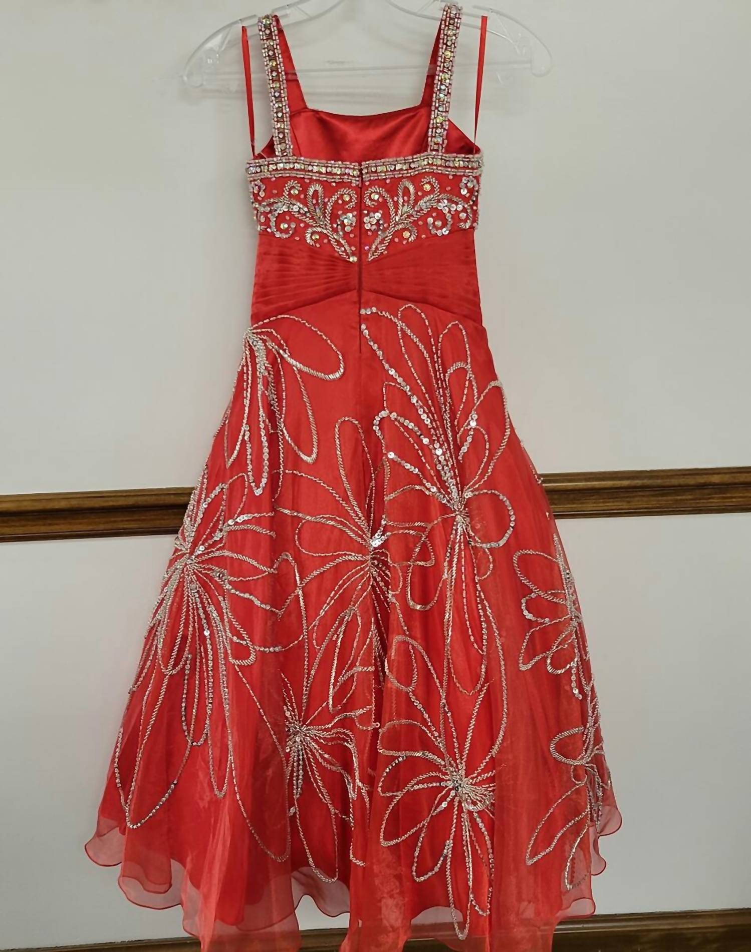 Little Rosie - Girl's Glitz Long Pageant Dress