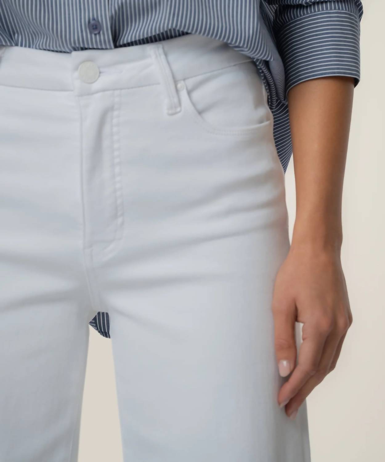 Kut From The Kloth - Meg High Rise Wide Leg Raw Hem Jeans