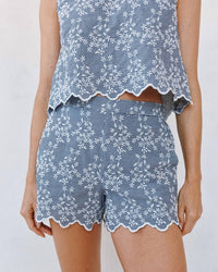 Bella Dahl - Scallop Border Catalina Short