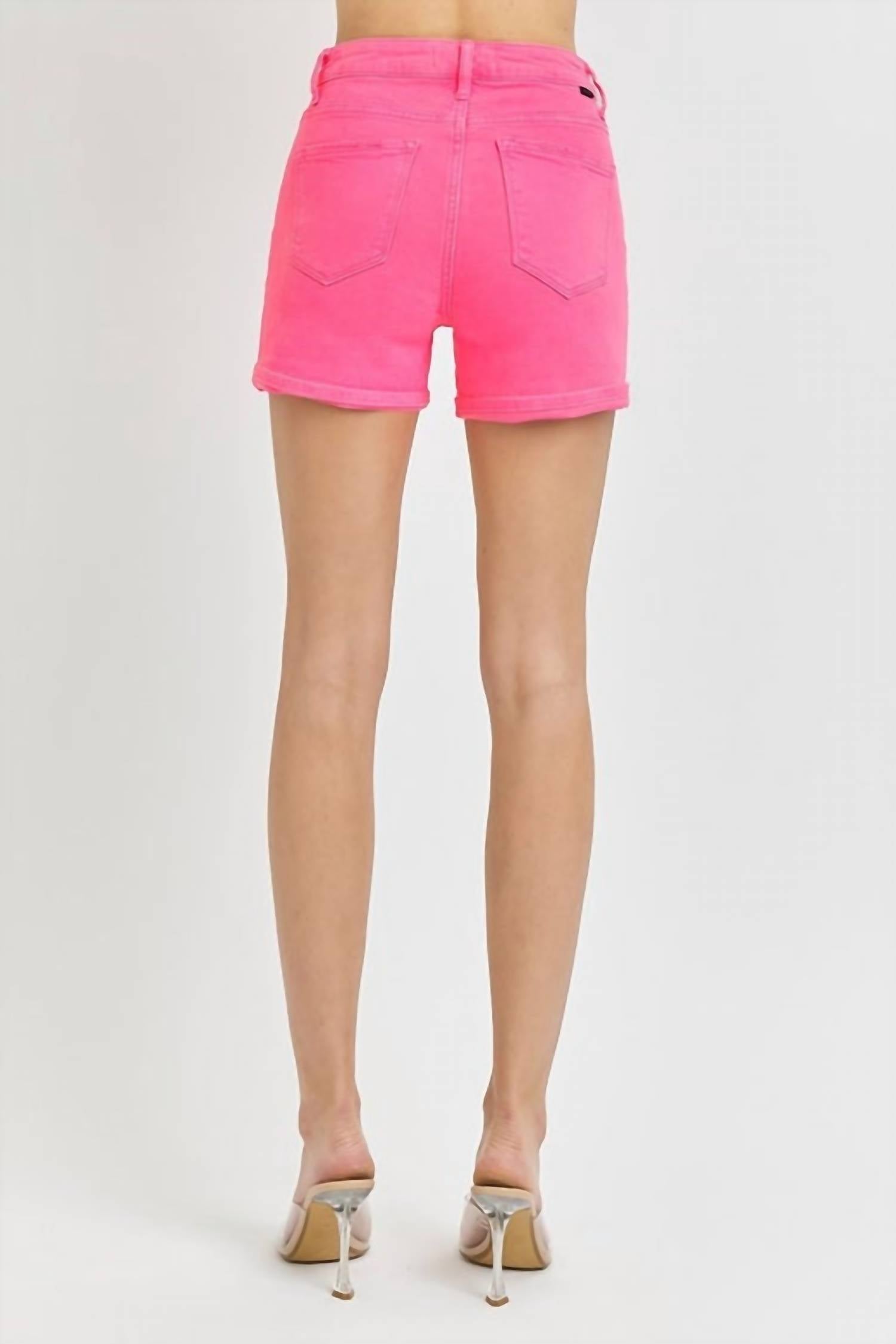 Risen - High Rise Cuffed Short
