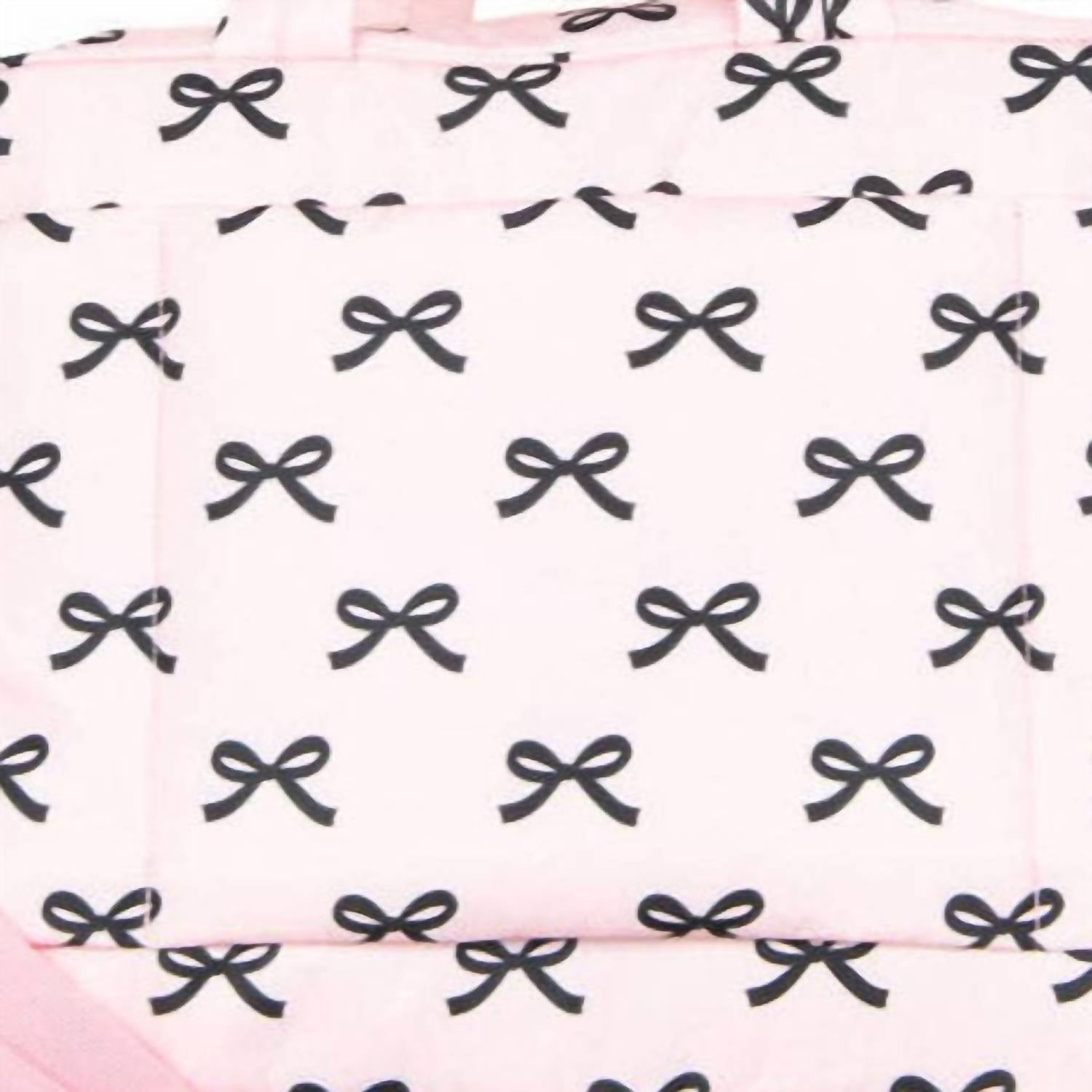 Katydid - Women's Mini Coquette Bows Duffle Weekender Bag