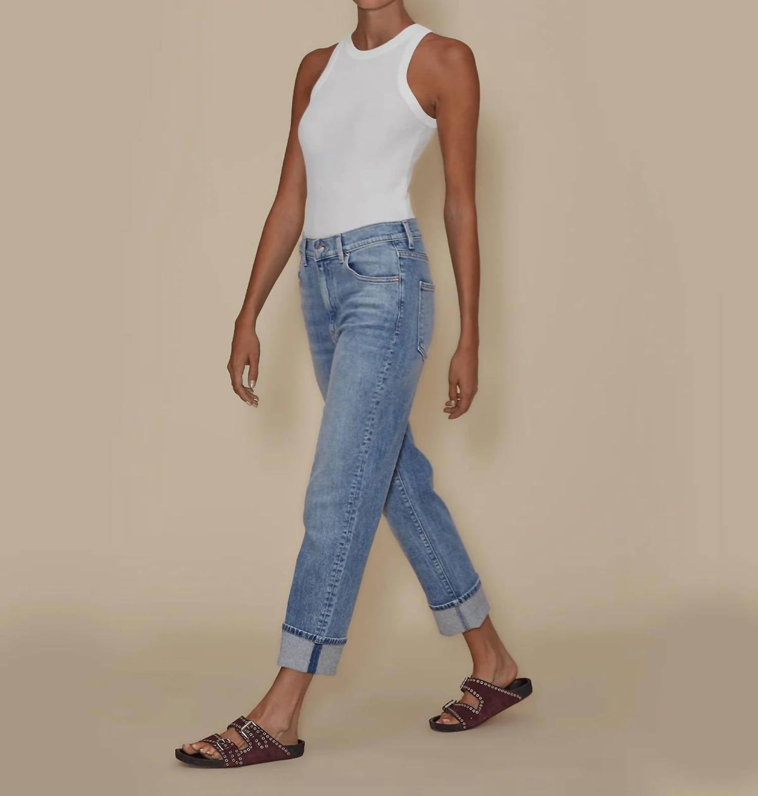 Le Jean - Easy Slim Straight-leg Jeans
