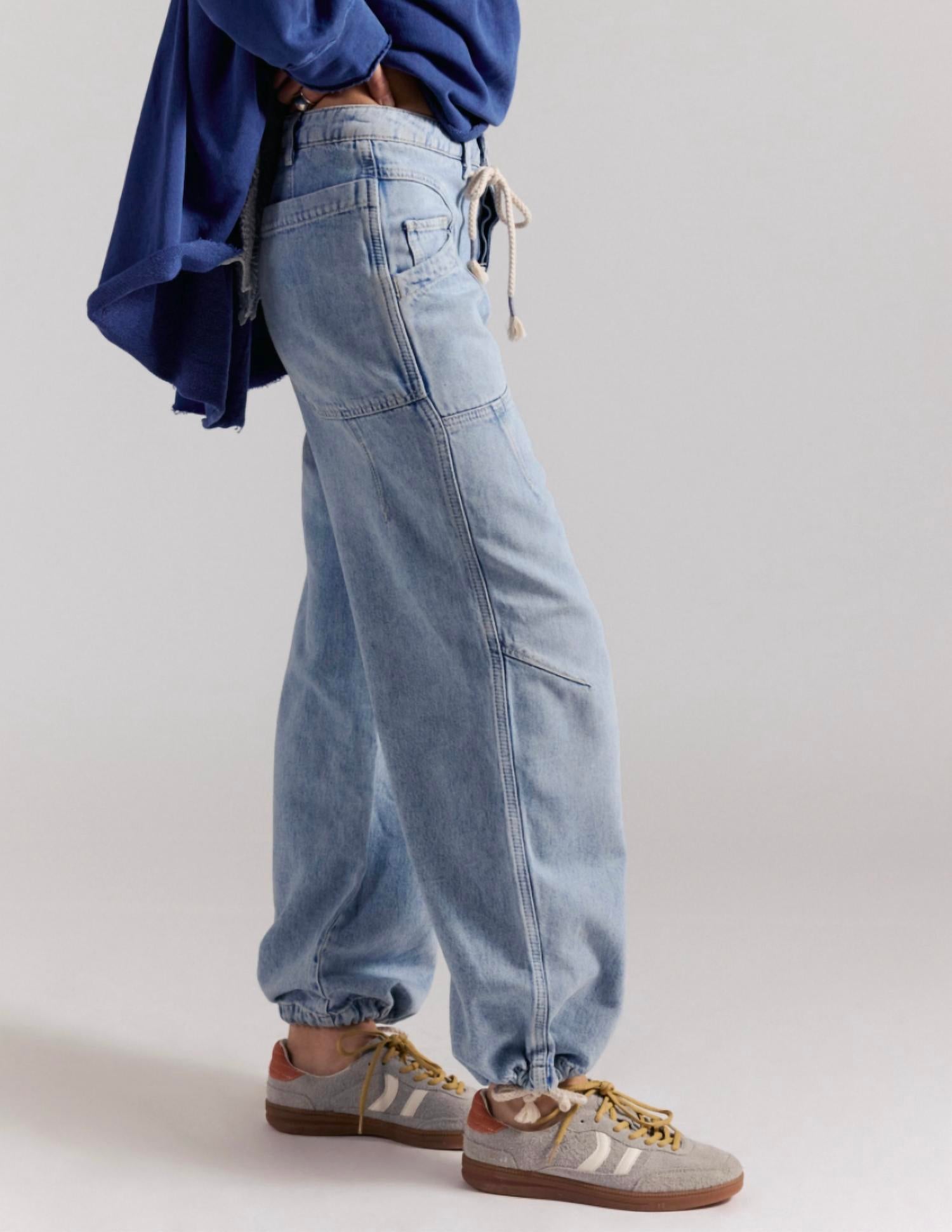 Free People - Love Language Pull-On Jeans