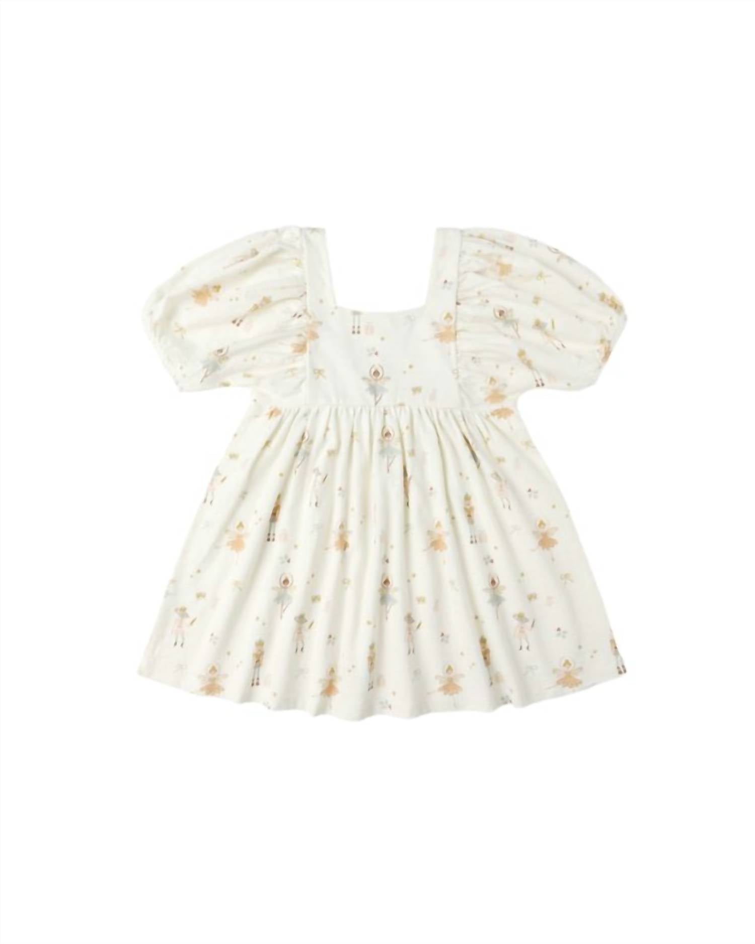 Rylee + Cru Girls' Brea Dress in nutcracker - kids' dress