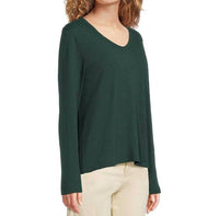 Elliott Lauren - Long Sleeve V-neck Knit Top