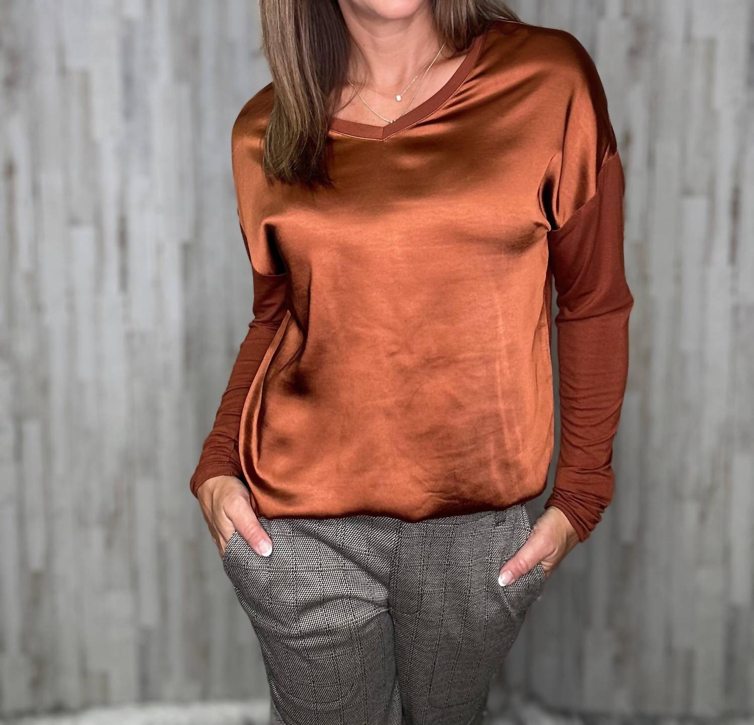 Charlie B - Sidney Jersey Knot Top