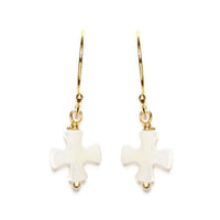 Athra - Women's Cross Drop Earring