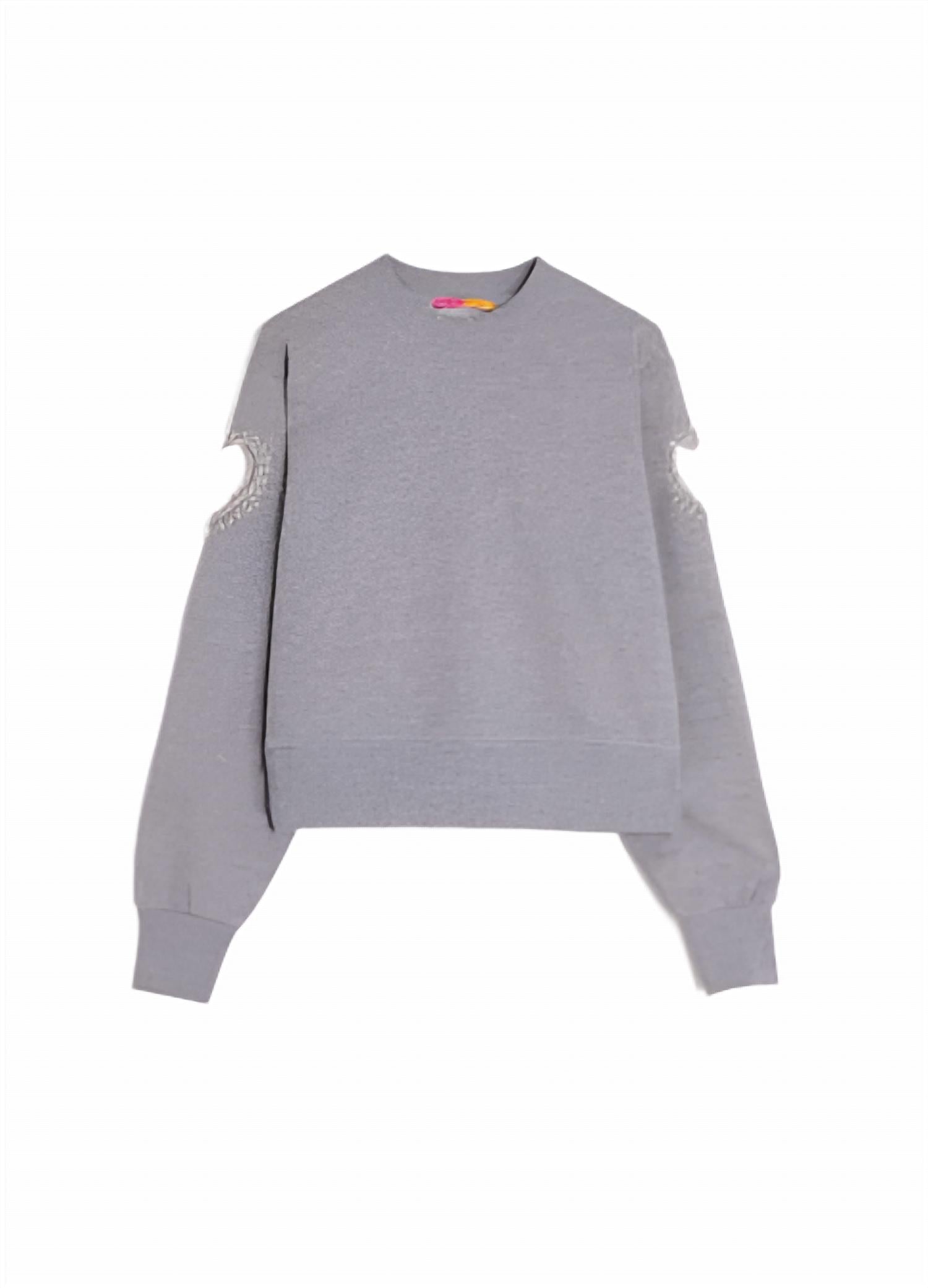 Vilagallo - Cut Out Heart Sweater