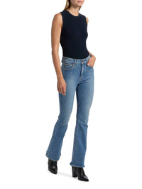 Veronica Beard - Beverly Loafer High Rise Jean