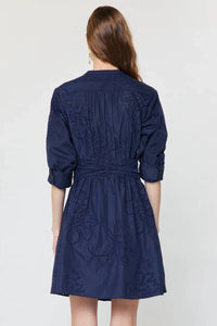 Current Air - Annapolis Eyelet Shirt Dress