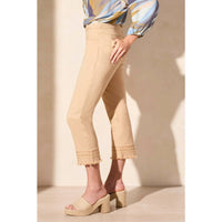 Tribal - Audrey Mid Rise Straight Crop Jeans