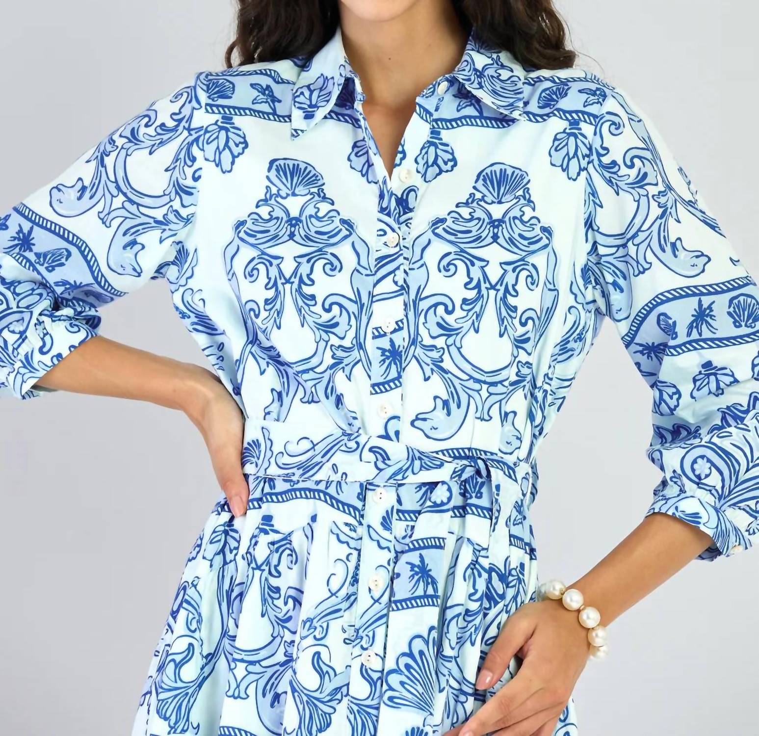 Beyond By Vera - Brie Shirtdress