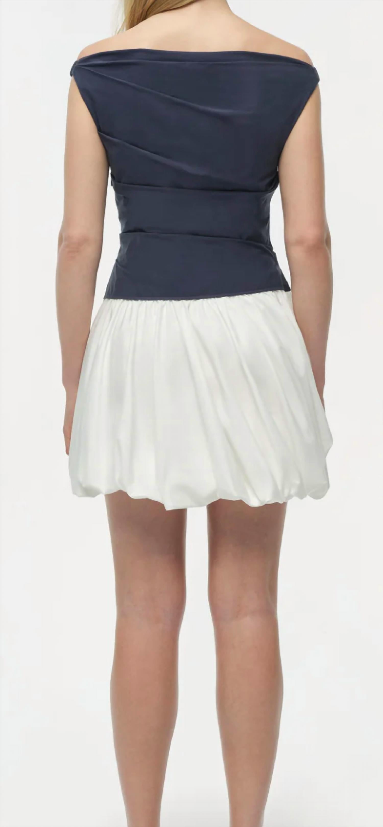 Simkhai - Salina Cotton Bubble Mini Dress