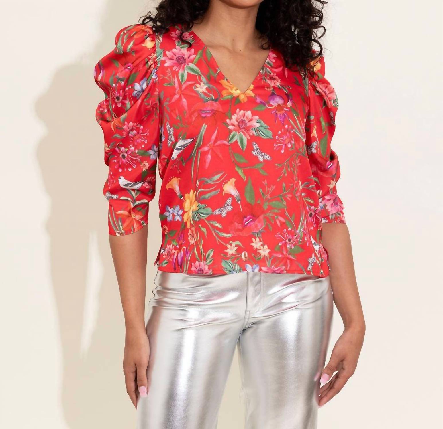Alden Adair - Finley Floral Top