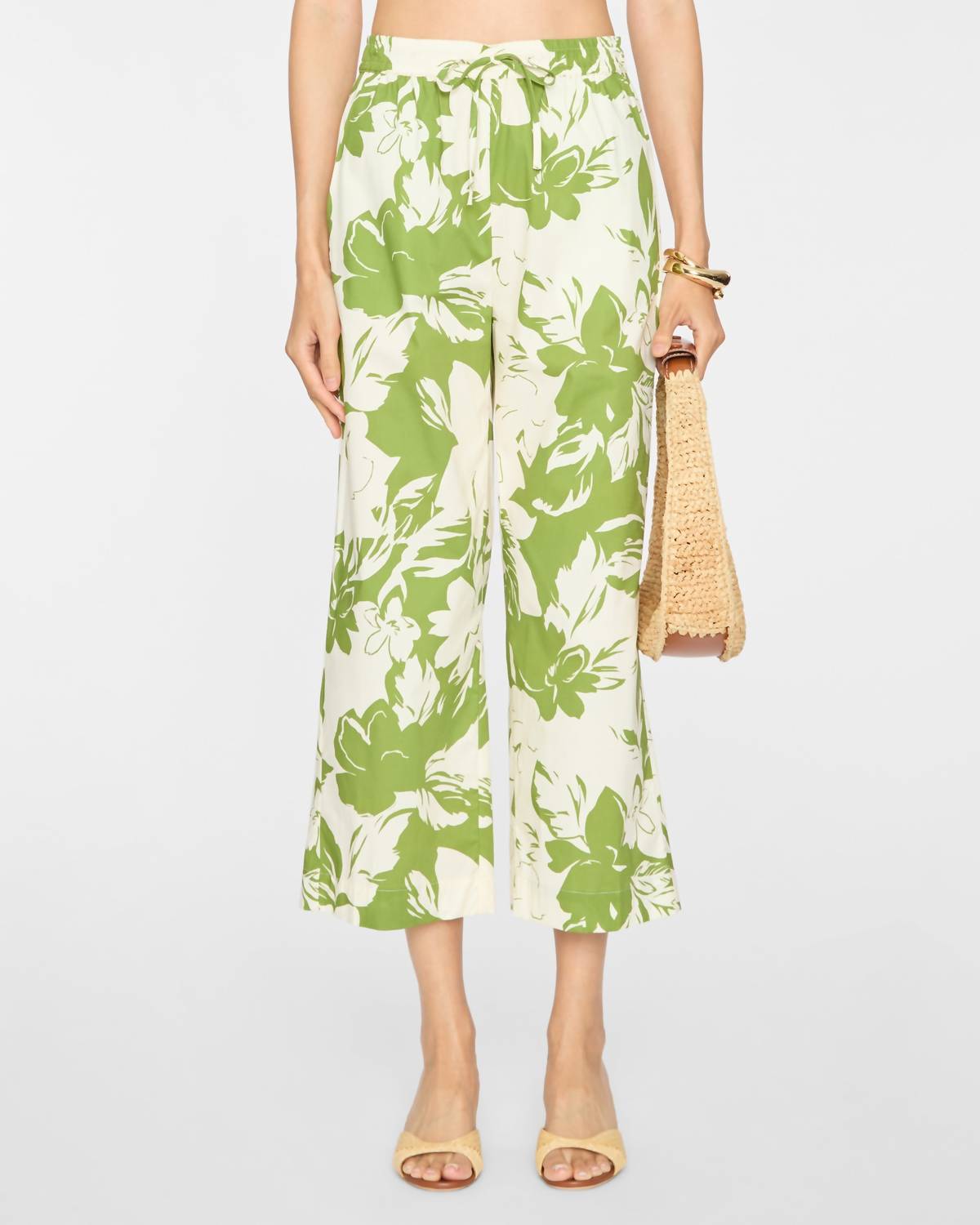 Misa Los Angeles - Colette Cropped Wide Leg Pant