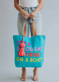Panache - Women's Drink On A Boat Tote