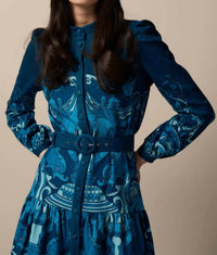 Paolita Melissa Midi Dress in salamanca 1 - women's dress - detail view