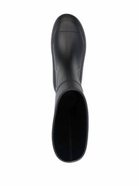 Salvatore Ferragamo Women's Gancini-debossed Rain Boots in black - women's shoe - view 194