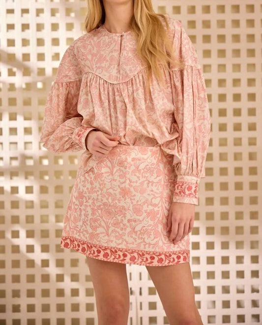 Hunter Bell - Naya Long Voluminous Sleeves With Button Cuffs Top