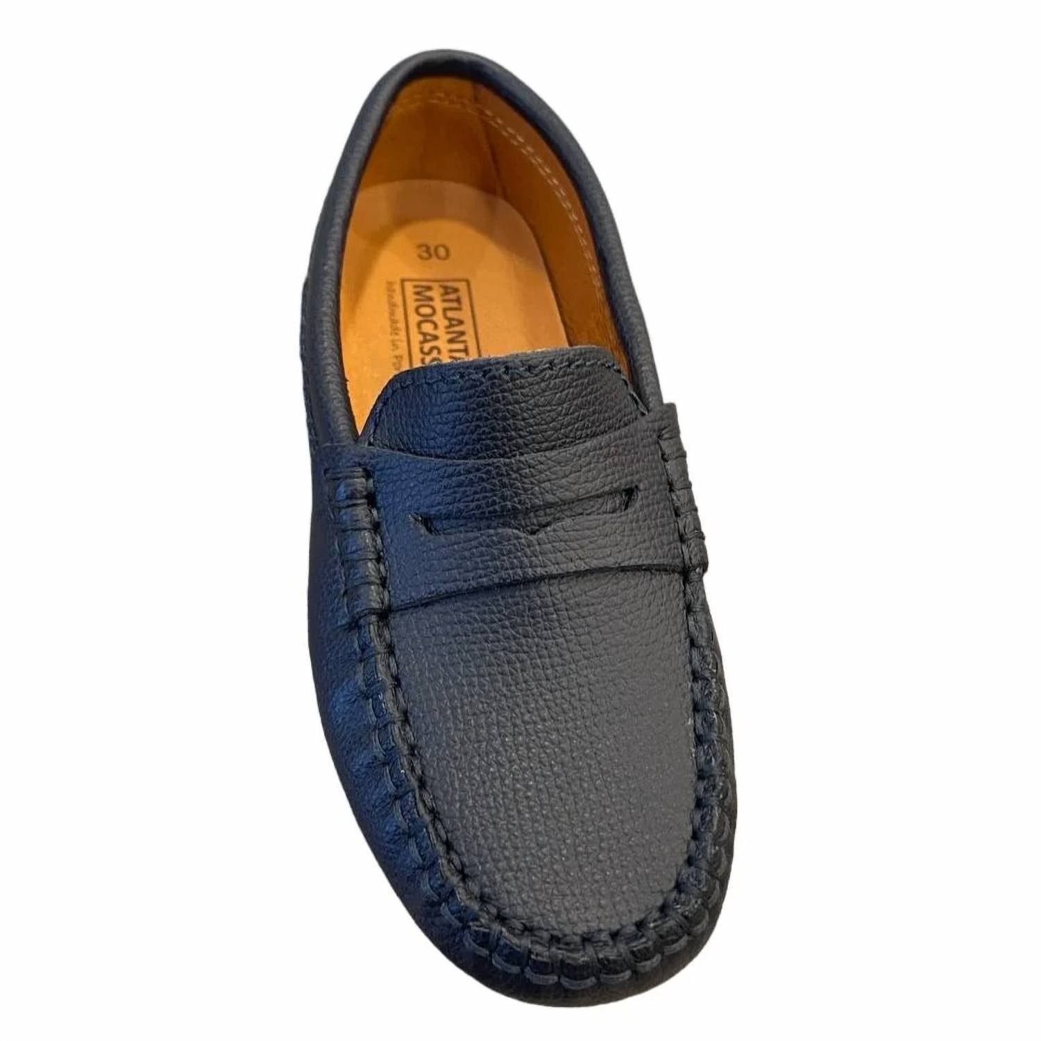 Atlanta Mocassin - Kids Slip On Penny Loafer