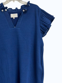 Simply Southern - Women's Cap Sleeve V Neck Top