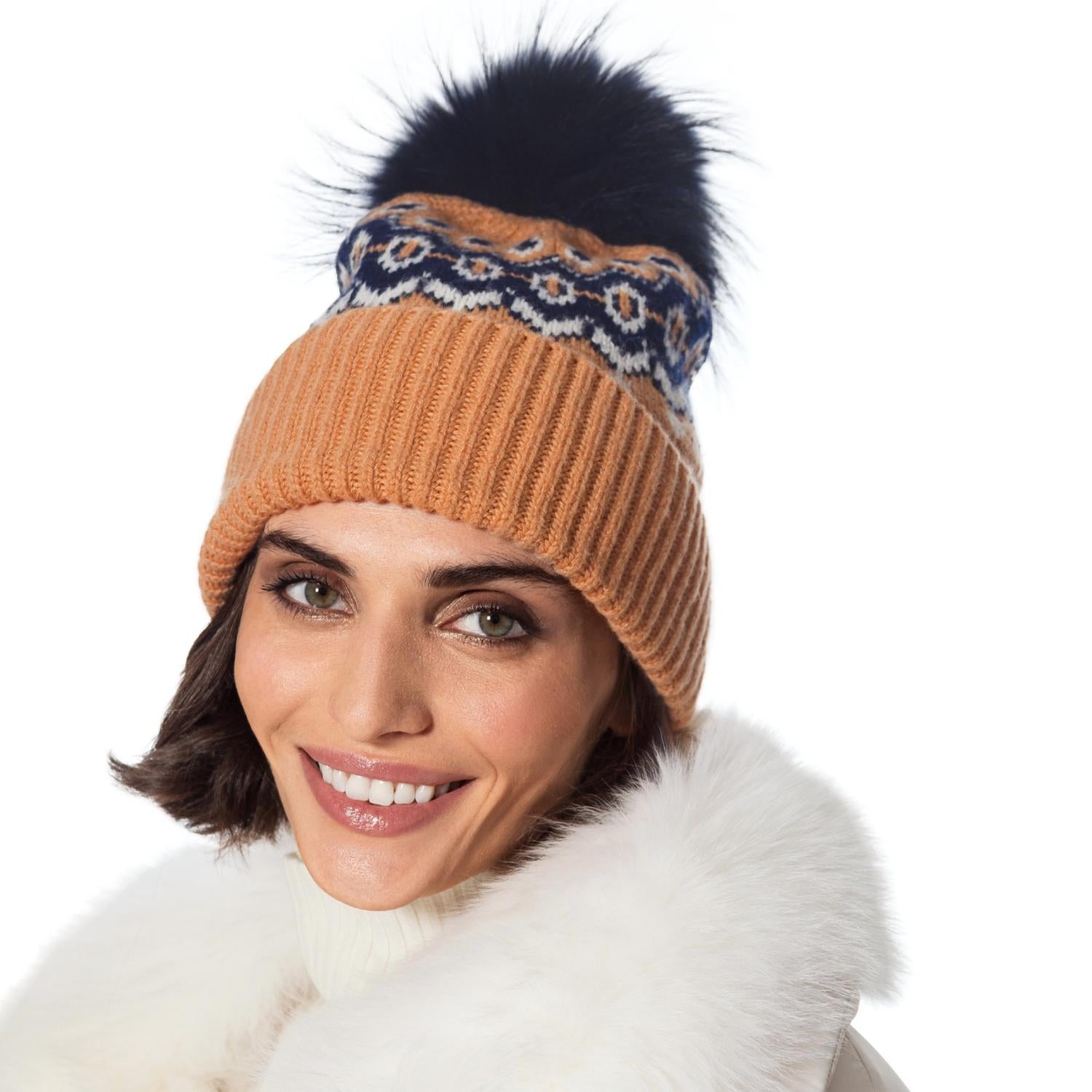 Linda Richards - Nordic Inspired Pom Hat
