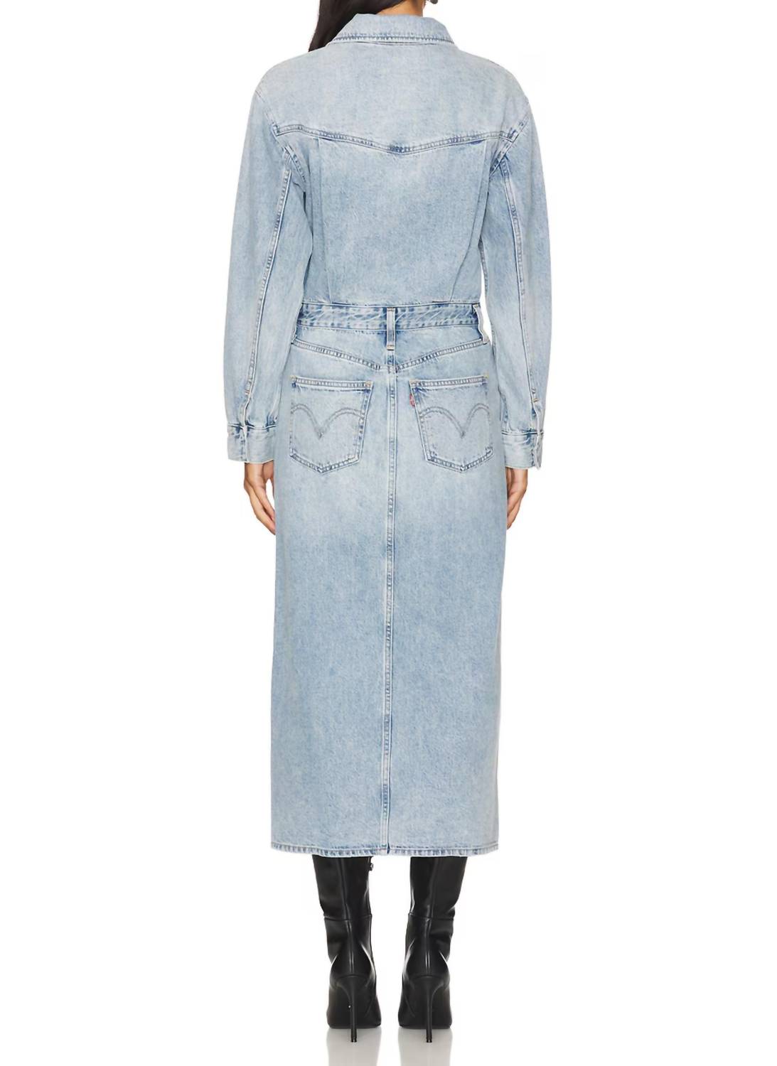 Levi'S - Western Denim Midi Dress