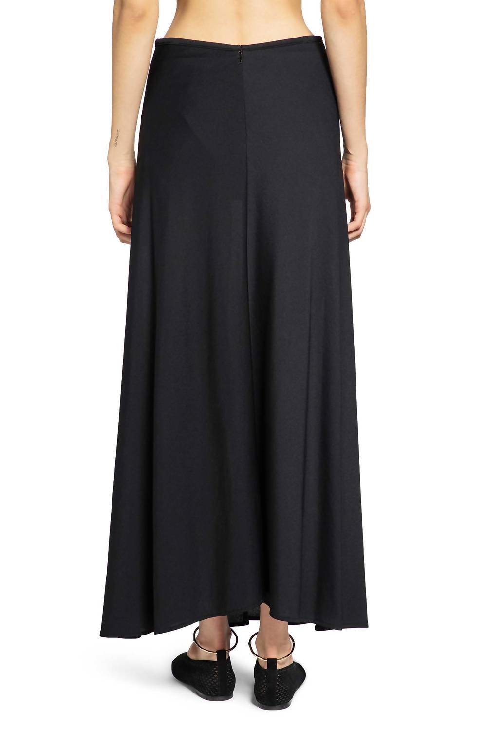 Jil Sander - Crepe Fluid Viscose Skirt