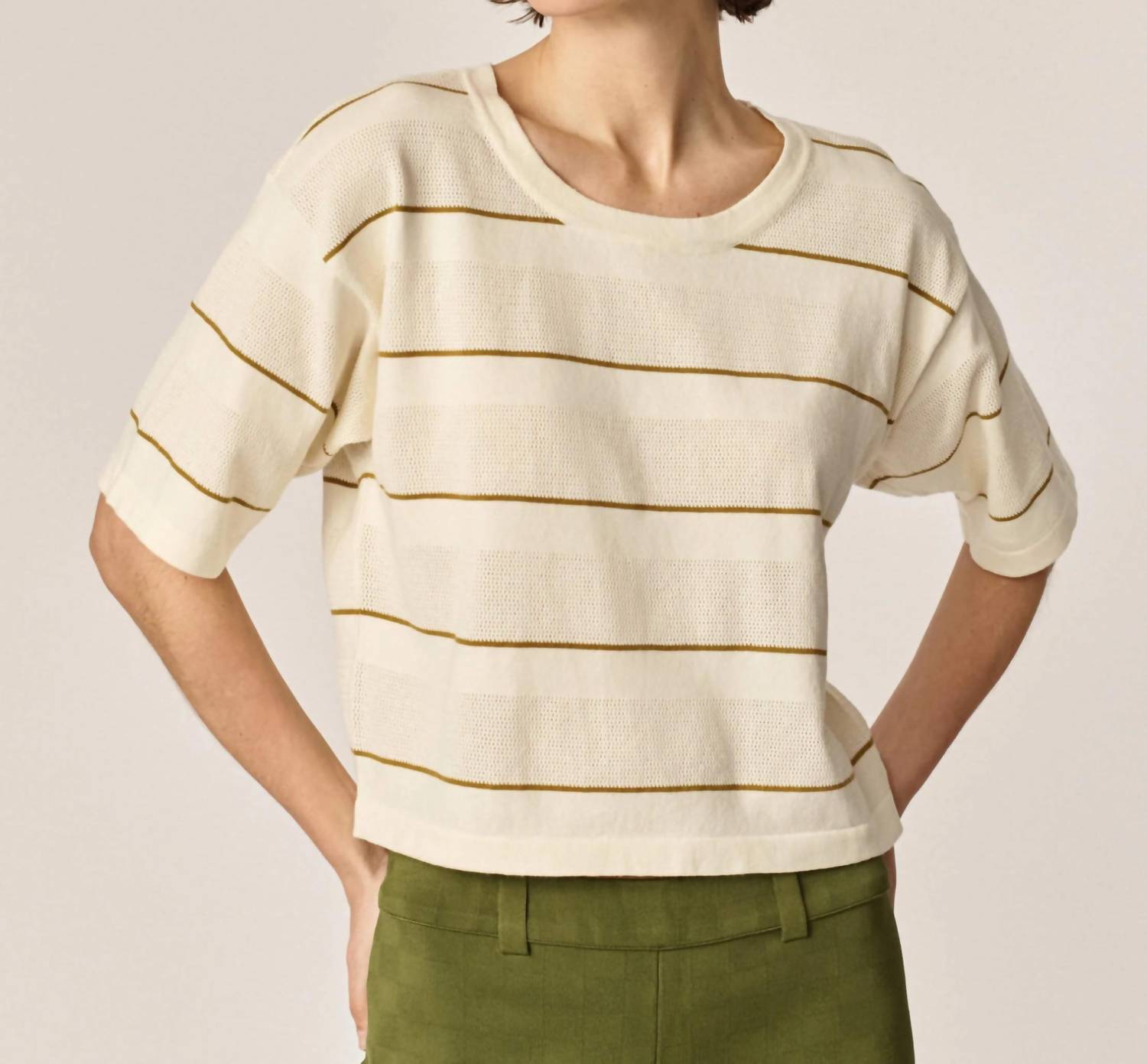 Oncept - Claire Knit Short Sleeve Top