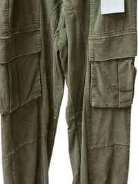 &merci Women's Mineral Washed Drawstring Pants in olive - women's pants - alternate view