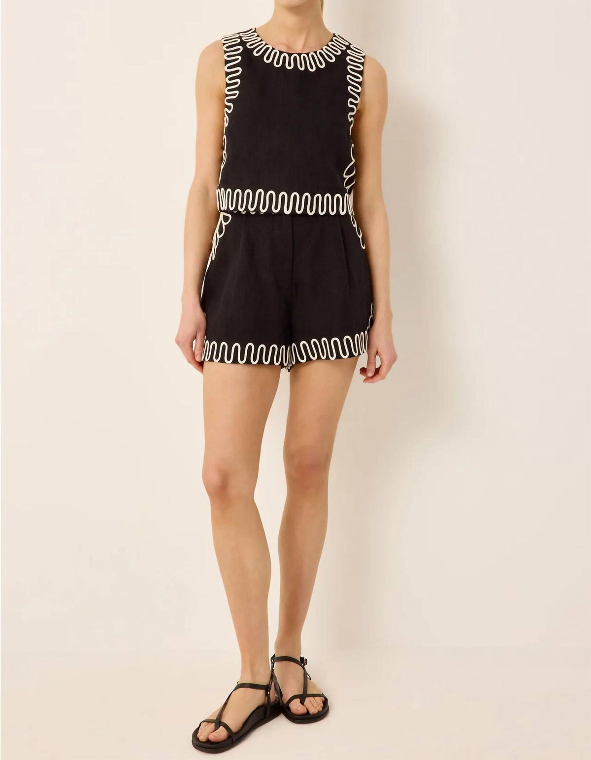 Marie Oliver - Women's Blanche Flat Front Tailored Short
