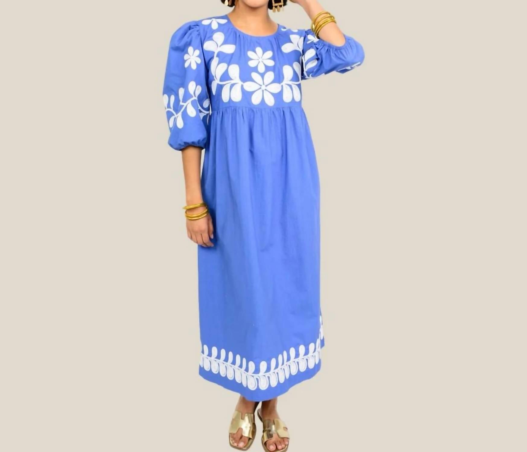 Uncle Frank - Cord Embroidered Dress