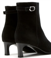 La Canadienne - Women's Arizona Suede Buckle Ankle Bootie
