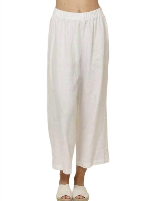 Chalet Et Ceci - Linen Wide Leg Pant