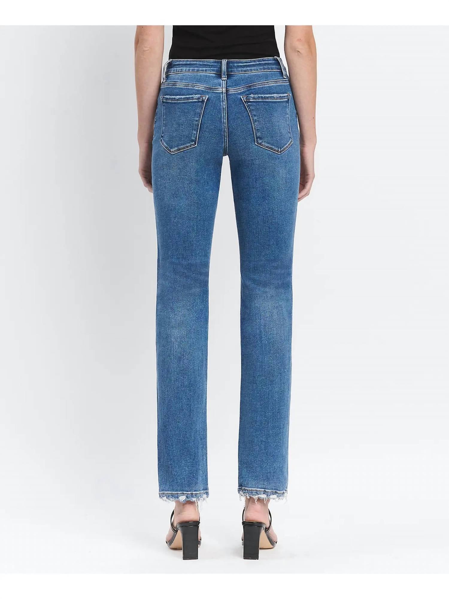 Flying Monkey - Mid Rise Regular Straight Jeans