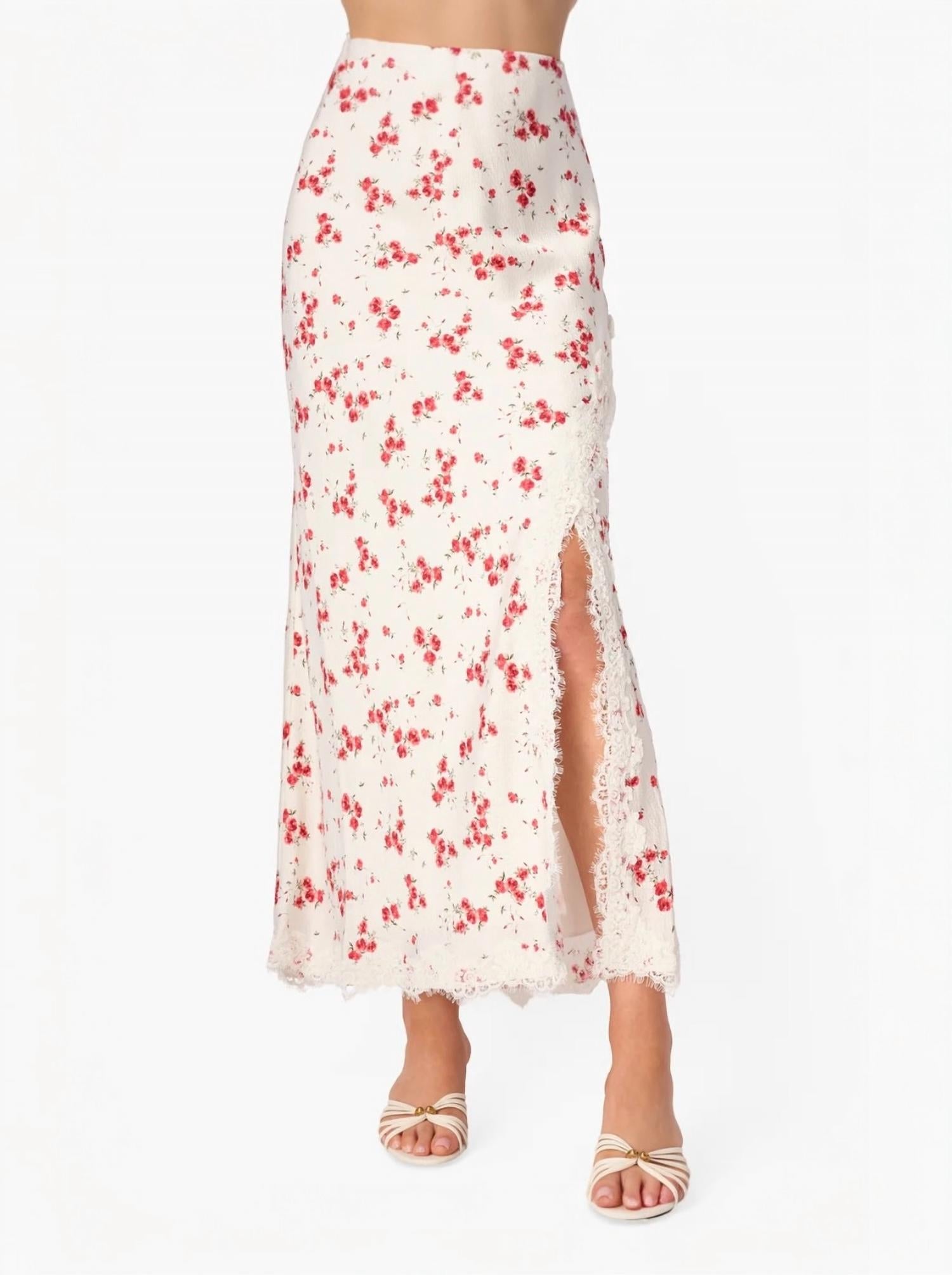 Cami Nyc - Teagan Hammered Silk Maxi Skirt