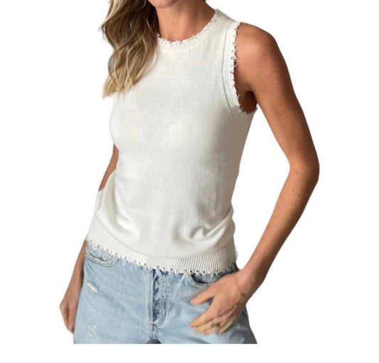 Six/Fifty - Emily Fringe Tank Top