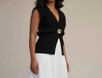 Glam - Avery V-Neck Vest