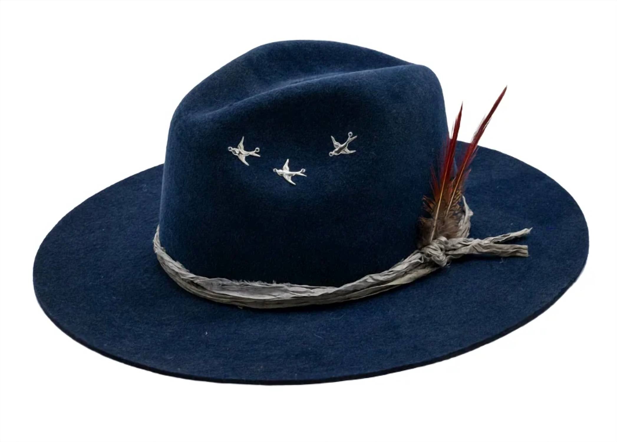 Hampui Hats - Unisex Social Wool Felt Fedora
