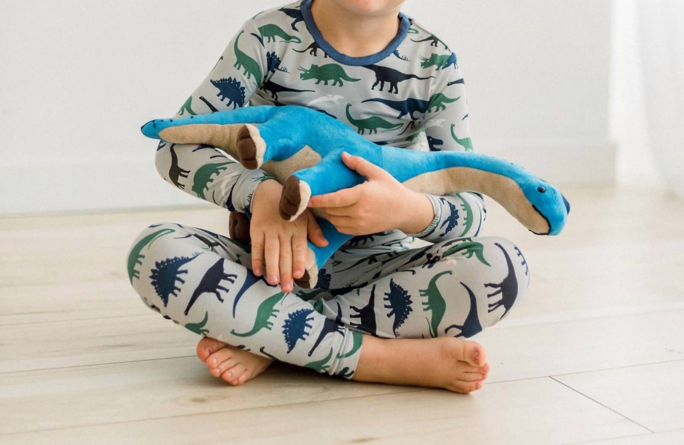 Kickee - Boys Long Sleeve Pajama Set