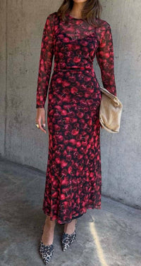Never Fully Dressed - Soho Mesh Maxi Dress