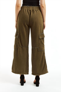 Tractr - Mid Rise Cargo Lounge Pant