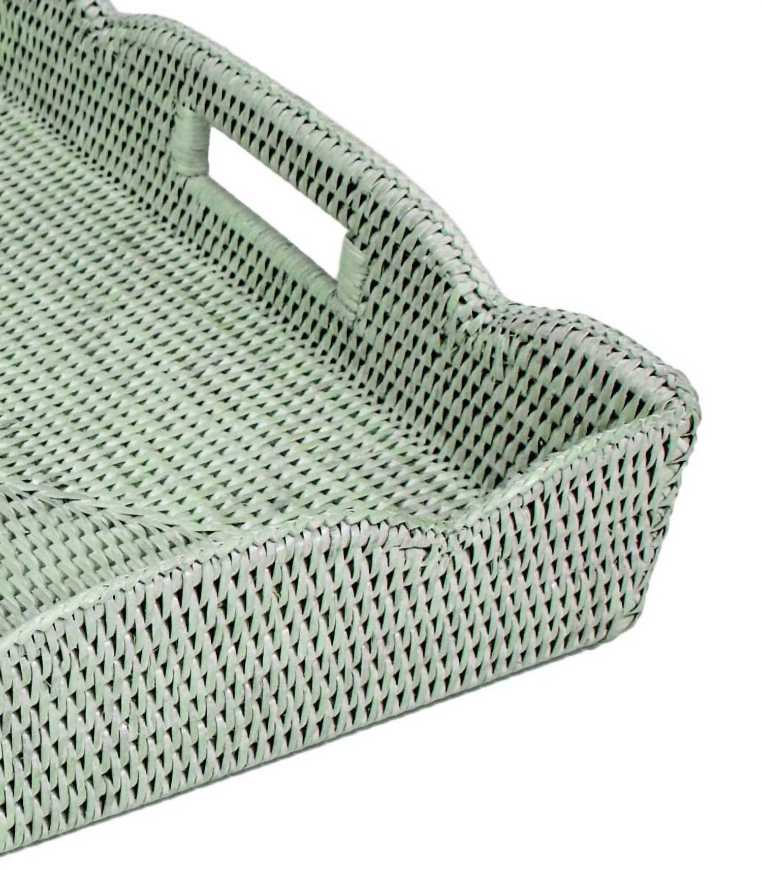 Caspari - Rectangle Rattan Tray