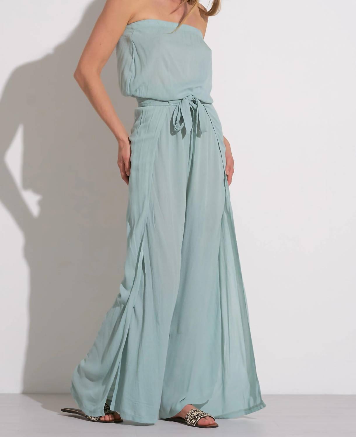 Elan - Strapless Wrap Jumper