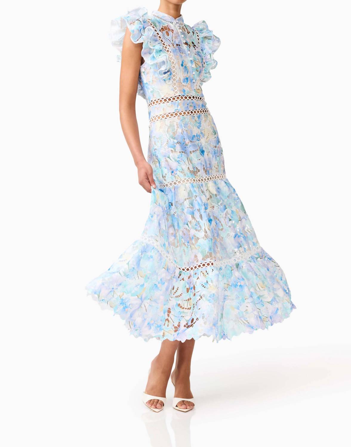 Elliatt - Kalissa Ruffle Maxi Dress